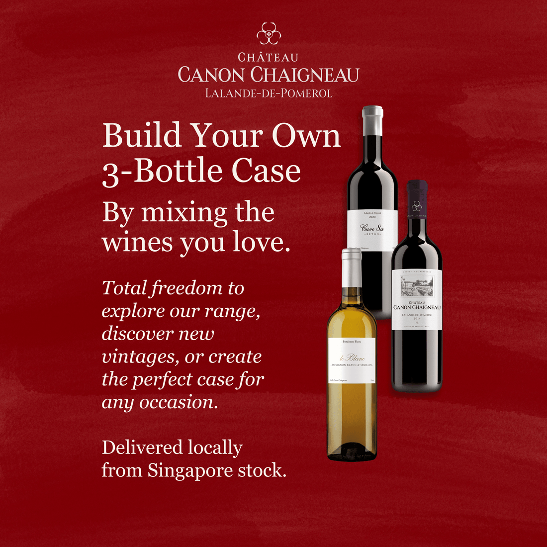 Build Your Own 3 Bottle Case