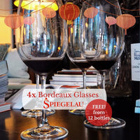 SPIEGELAU SALUTE BORDEAUX GLASS - 4 Pack